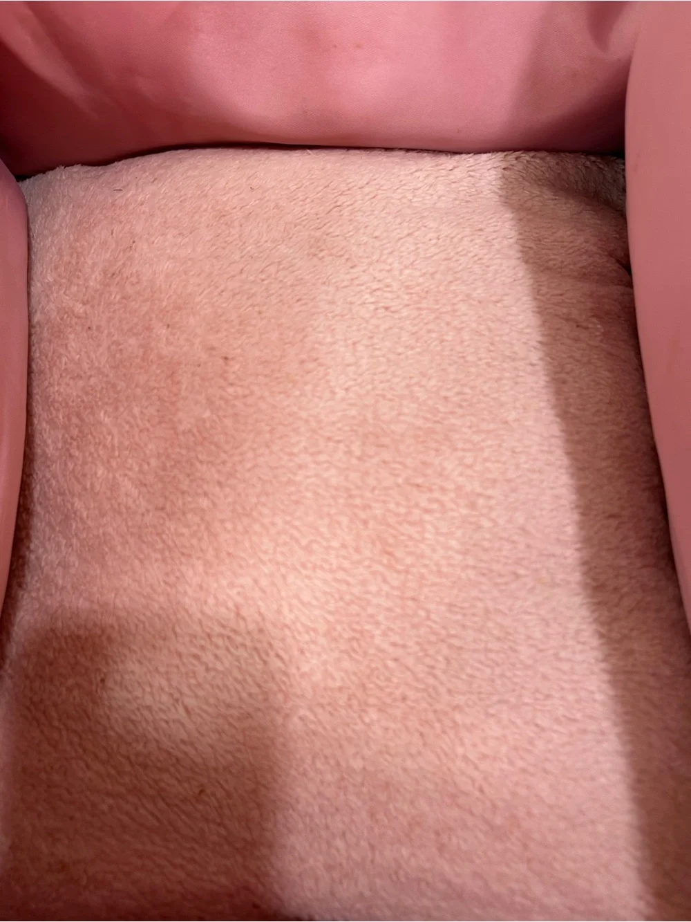 Funny Fuzzy Pink Small Dog Car Seat Sofa Bed Waterproof with Carry Handles
